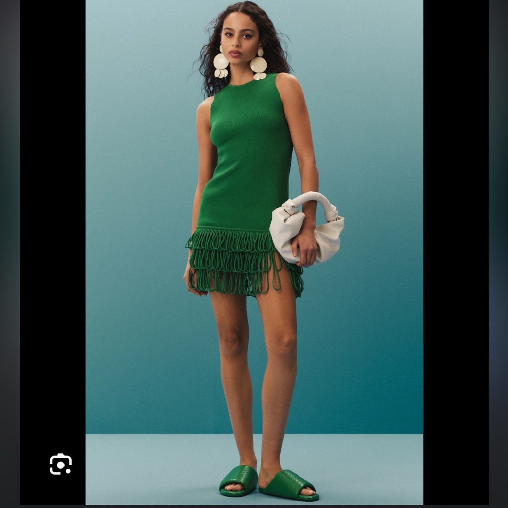 SIMON MILLER - ALBERS DRESS - GUMMY GREEN NWT